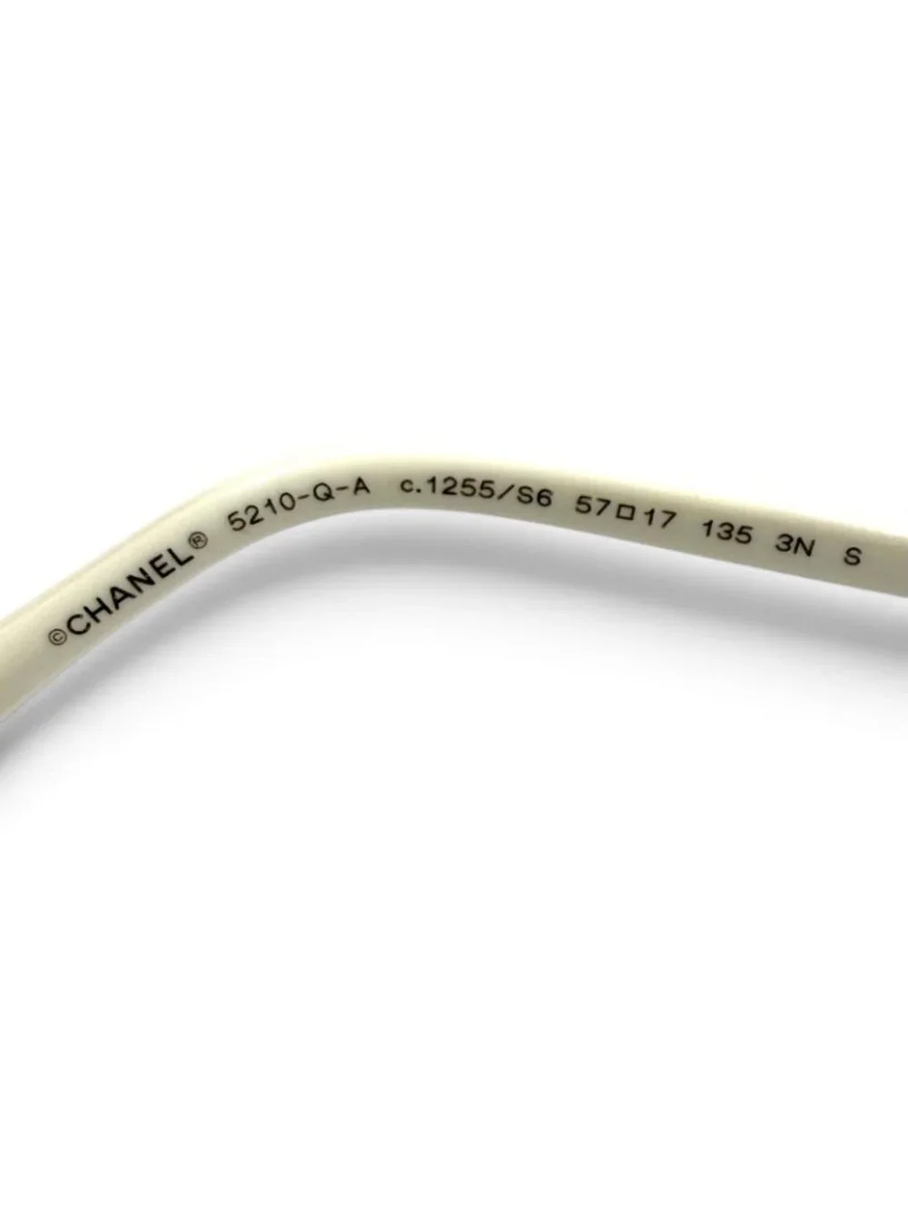Chanel Square Eyewear White